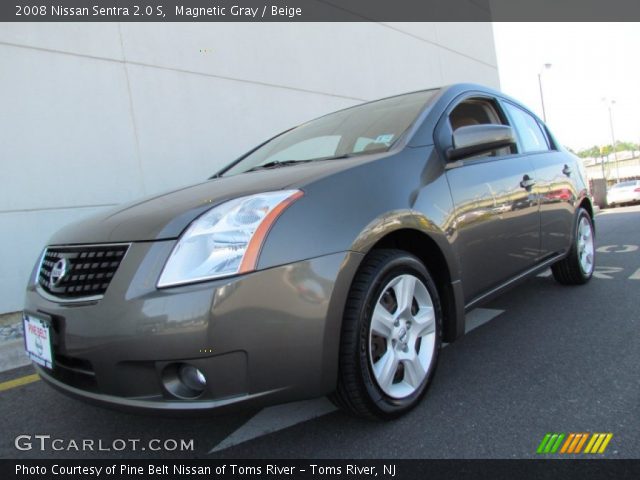 2008 Nissan Sentra 2.0 S in Magnetic Gray