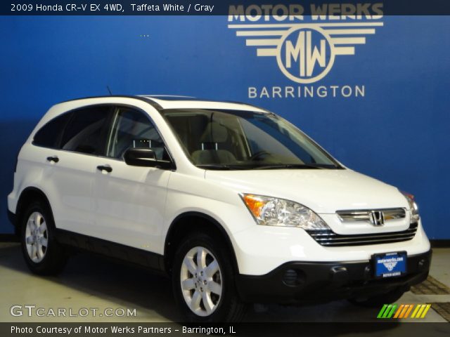 2009 Honda CR-V EX 4WD in Taffeta White