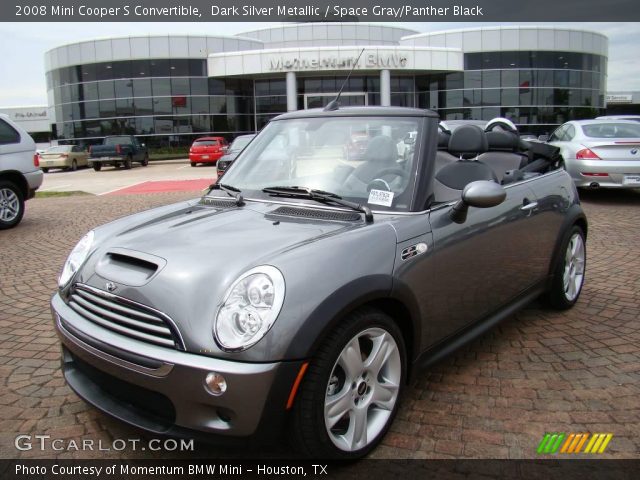 2008 Mini Cooper S Convertible in Dark Silver Metallic