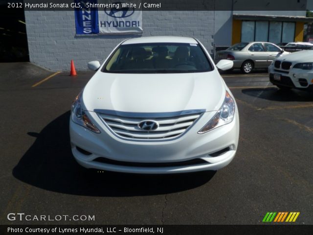 2012 Hyundai Sonata GLS in Shimmering White