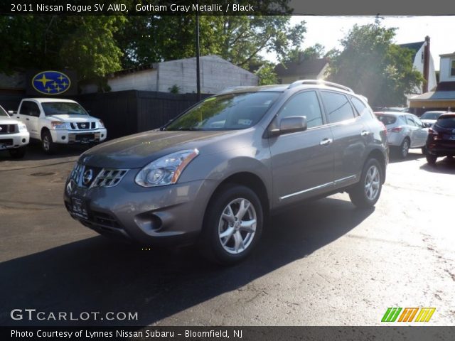 2011 Nissan Rogue SV AWD in Gotham Gray Metallic