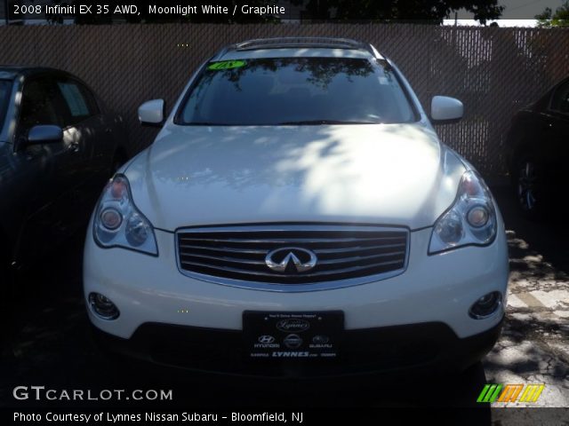 2008 Infiniti EX 35 AWD in Moonlight White