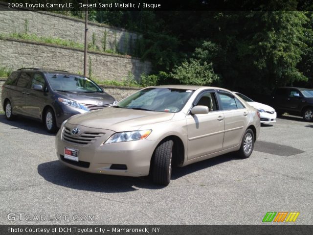 2009 Toyota Camry LE in Desert Sand Metallic