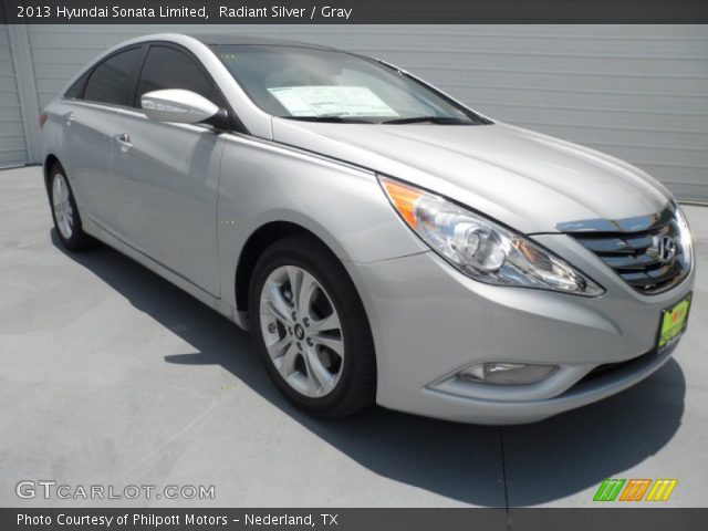 2013 Hyundai Sonata Limited in Radiant Silver