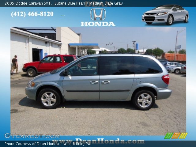 2005 Dodge Caravan SXT in Butane Blue Pearl