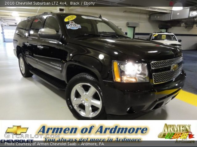 2010 Chevrolet Suburban LTZ 4x4 in Black