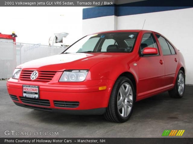 2001 Volkswagen Jetta GLX VR6 Sedan in Tornado Red