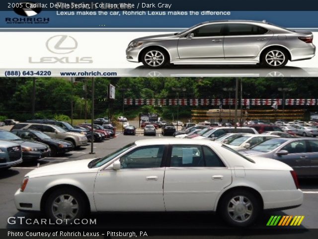 2005 Cadillac DeVille Sedan in Cotillion White