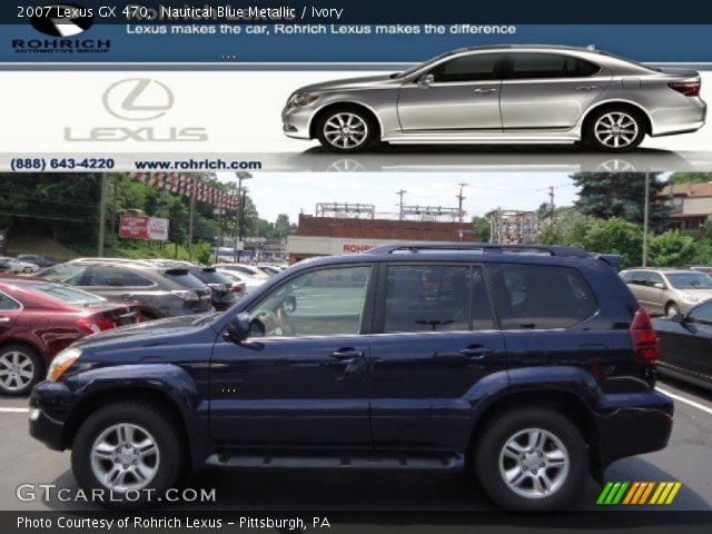 2007 Lexus GX 470 in Nautical Blue Metallic