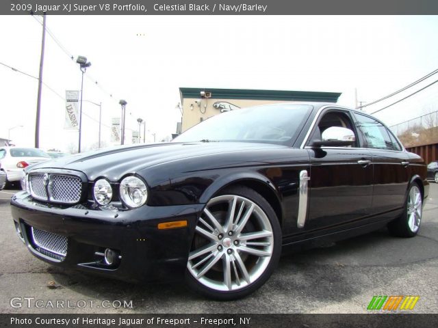 2009 Jaguar XJ Super V8 Portfolio in Celestial Black