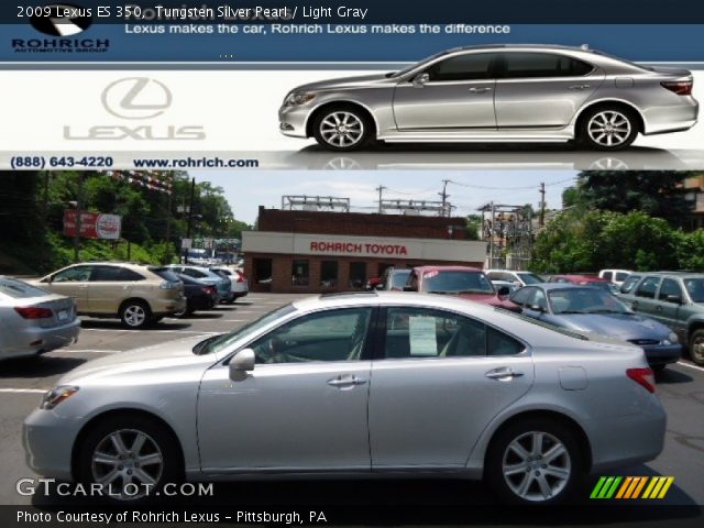 2009 Lexus ES 350 in Tungsten Silver Pearl