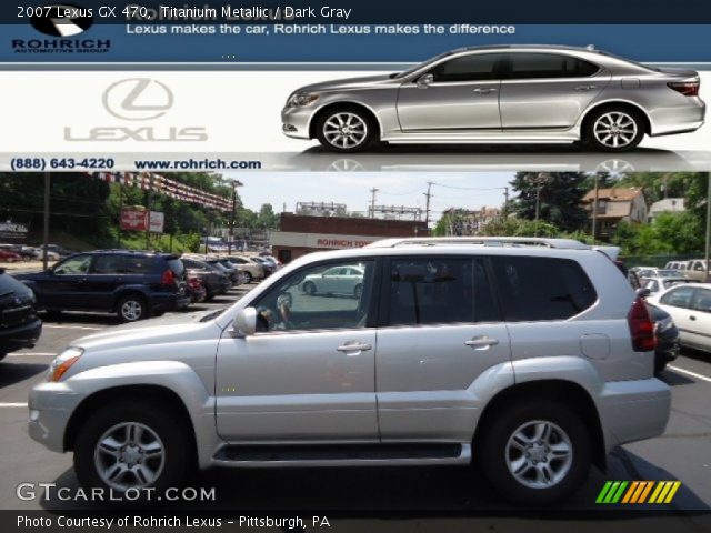 2007 Lexus GX 470 in Titanium Metallic