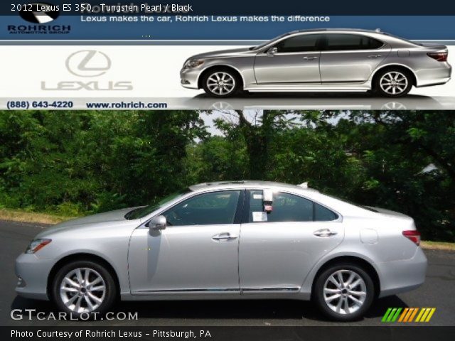 2012 Lexus ES 350 in Tungsten Pearl