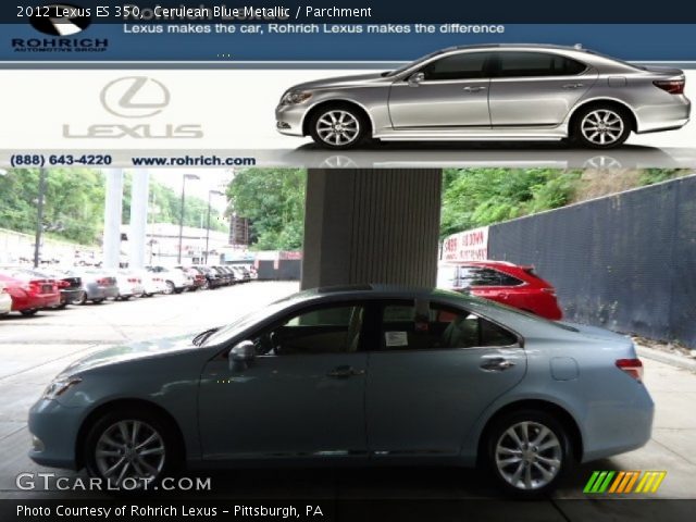 2012 Lexus ES 350 in Cerulean Blue Metallic