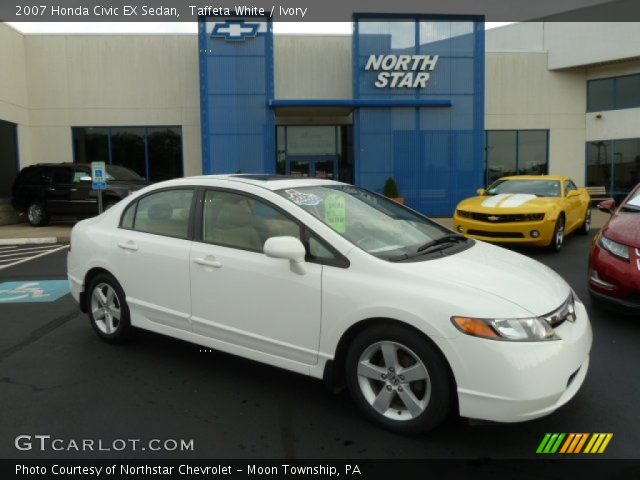 2007 Honda Civic EX Sedan in Taffeta White