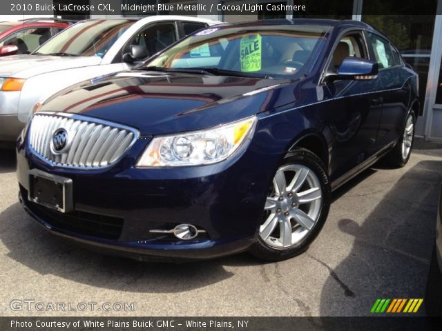 2010 Buick LaCrosse CXL in Midnight Blue Metallic