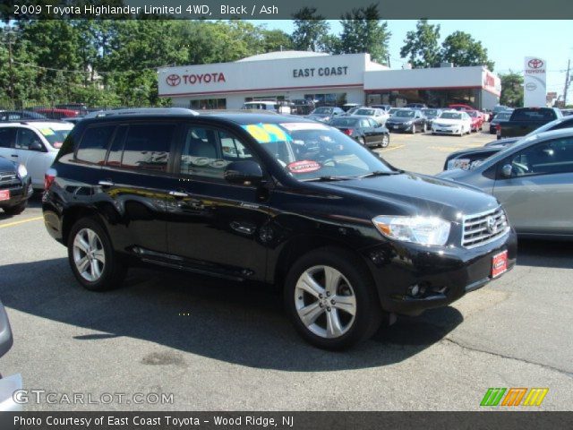 2009 Toyota Highlander Limited 4WD in Black