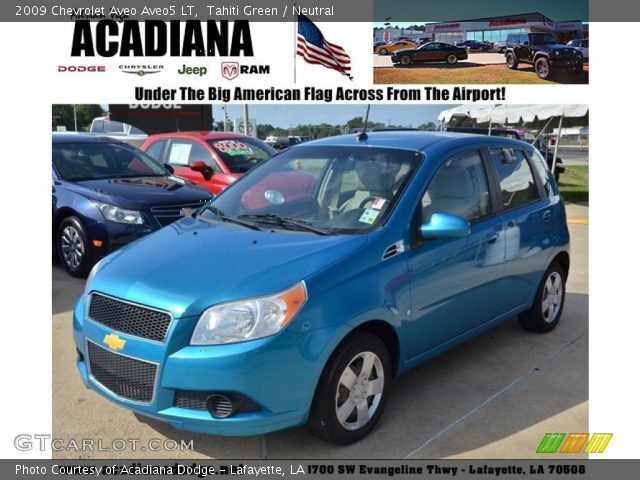2009 Chevrolet Aveo Aveo5 LT in Tahiti Green