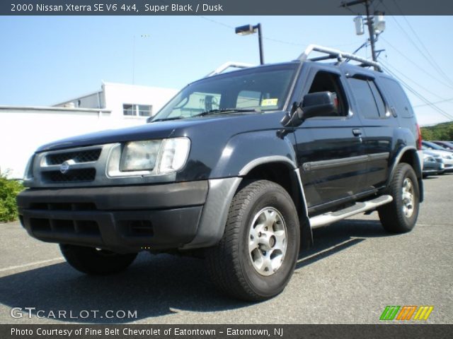 2000 Nissan Xterra SE V6 4x4 in Super Black