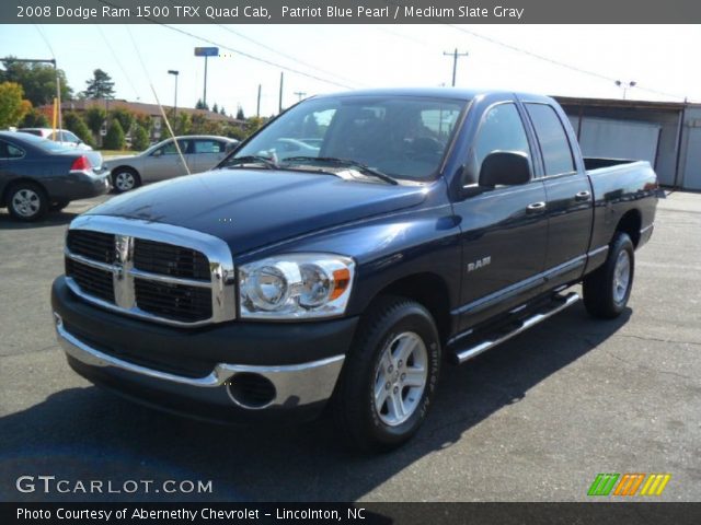 2008 Dodge Ram 1500 TRX Quad Cab in Patriot Blue Pearl