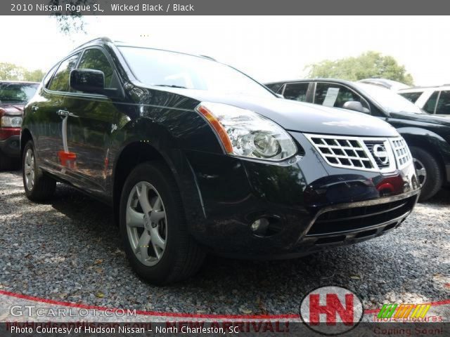 2010 Nissan Rogue SL in Wicked Black