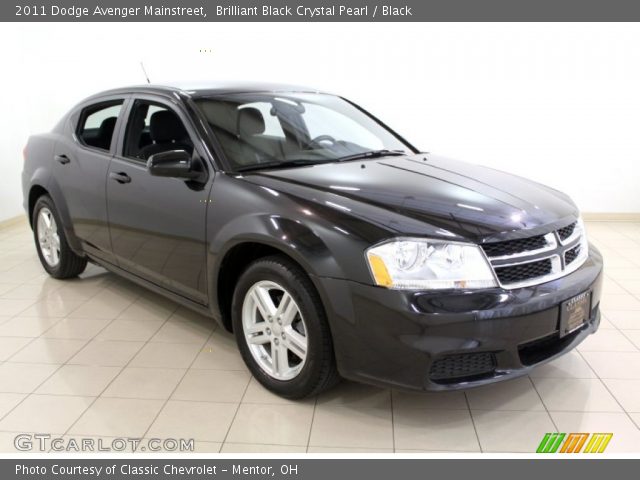 2011 Dodge Avenger Mainstreet in Brilliant Black Crystal Pearl
