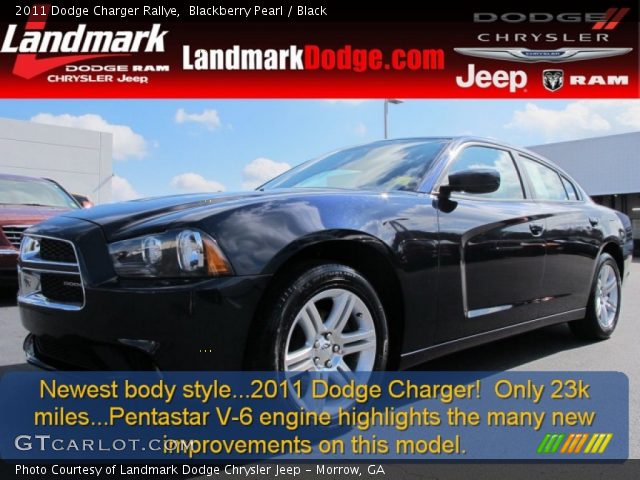 2011 Dodge Charger Rallye in Blackberry Pearl