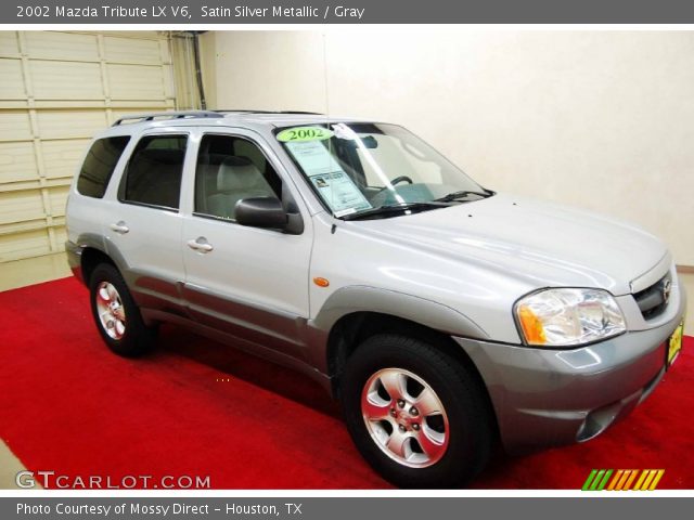 2002 Mazda Tribute LX V6 in Satin Silver Metallic