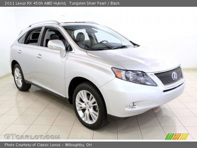 2011 Lexus RX 450h AWD Hybrid in Tungsten Silver Pearl