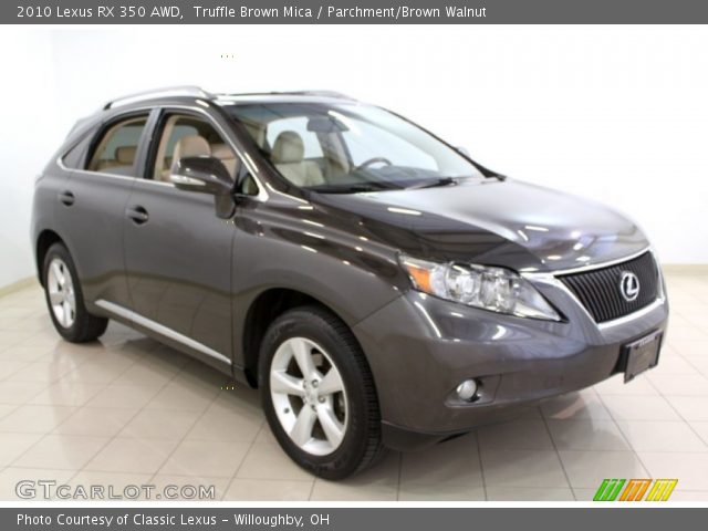 2010 Lexus RX 350 AWD in Truffle Brown Mica