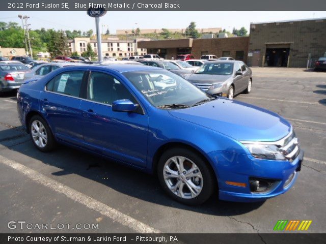 2012 Ford Fusion SE in Blue Flame Metallic