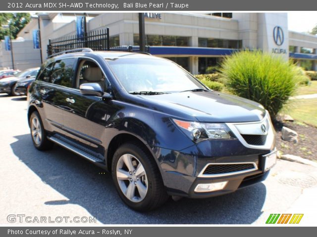 2012 Acura MDX SH-AWD Technology in Bali Blue Pearl