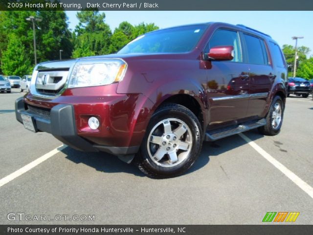 2009 Honda Pilot Touring in Dark Cherry Pearl