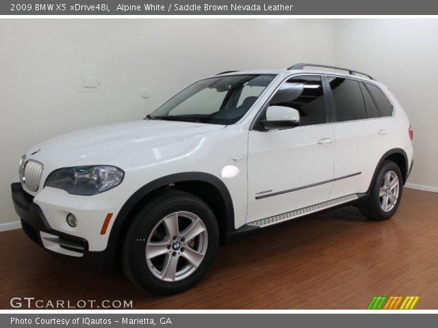 2009 BMW X5 xDrive48i in Alpine White