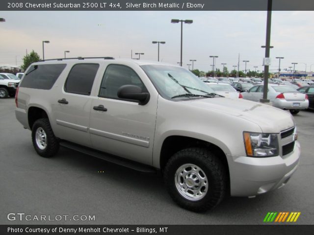 2008 Chevrolet Suburban 2500 LT 4x4 in Silver Birch Metallic