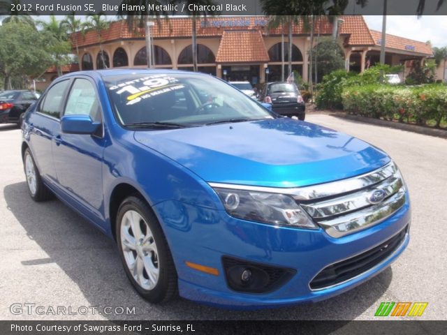2012 Ford Fusion SE in Blue Flame Metallic