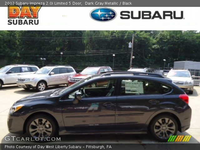 2012 Subaru Impreza 2.0i Limited 5 Door in Dark Gray Metallic