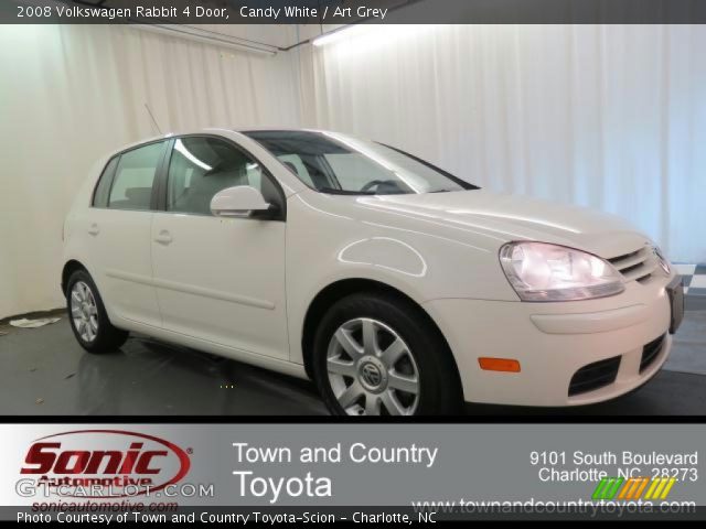 2008 Volkswagen Rabbit 4 Door in Candy White