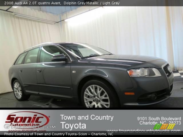 2008 Audi A4 2.0T quattro Avant in Dolphin Grey Metallic