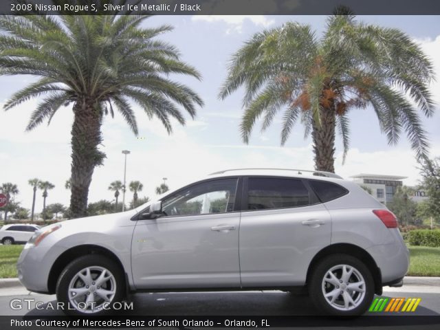 2008 Nissan Rogue S in Silver Ice Metallic