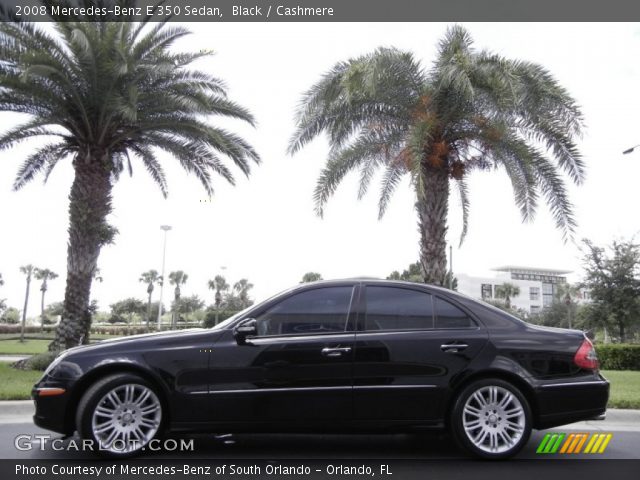 2008 Mercedes-Benz E 350 Sedan in Black