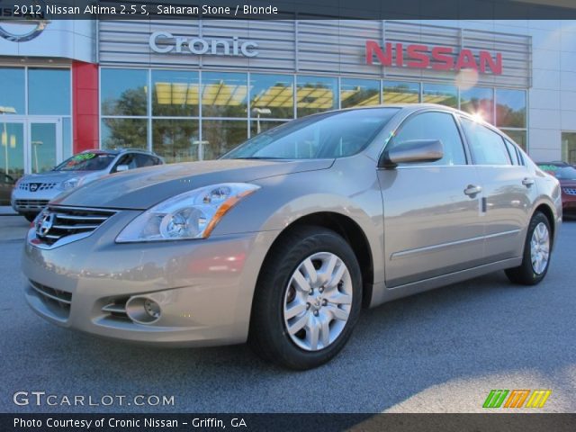 2012 Nissan Altima 2.5 S in Saharan Stone