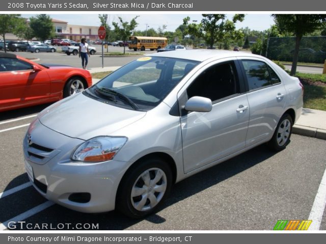 2008 Toyota Yaris S Sedan in Silver Streak Mica