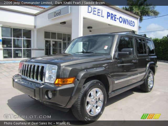 2006 Jeep Commander Limited in Dark Khaki Pearl