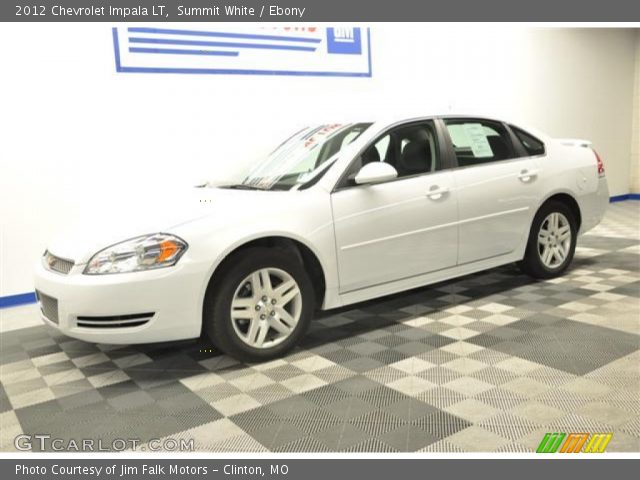 2012 Chevrolet Impala LT in Summit White
