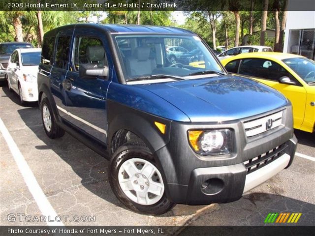2008 Honda Element LX in Atomic Blue Metallic