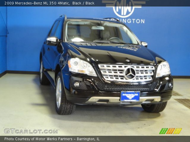 2009 Mercedes-Benz ML 350 4Matic in Black