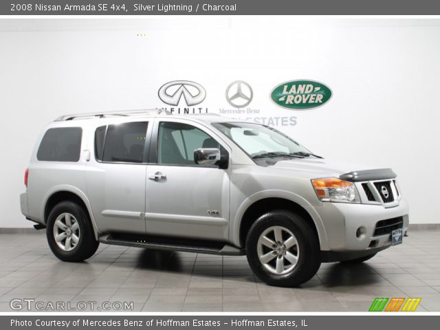 2008 Nissan Armada SE 4x4 in Silver Lightning