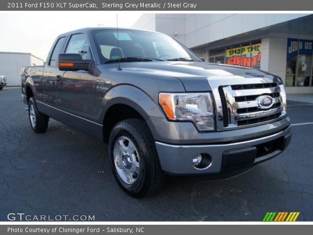 2011 Ford F150 XLT SuperCab in Sterling Grey Metallic