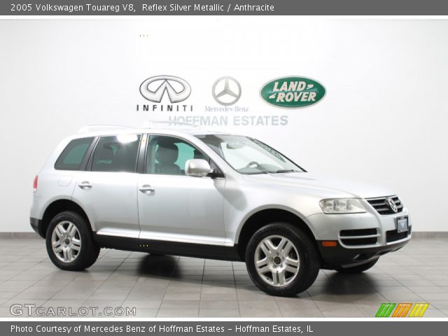 2005 Volkswagen Touareg V8 in Reflex Silver Metallic